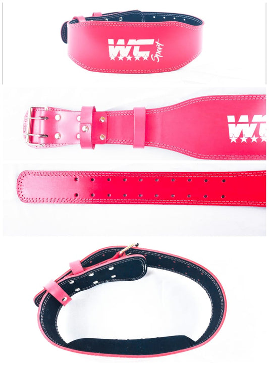 CINTURON EN CUERO WC SPORT + TULA GRATIS