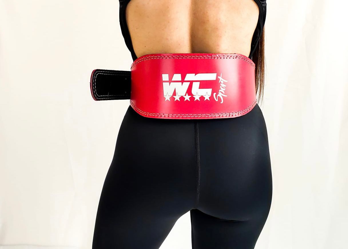 CINTURON EN CUERO WC SPORT + TULA GRATIS