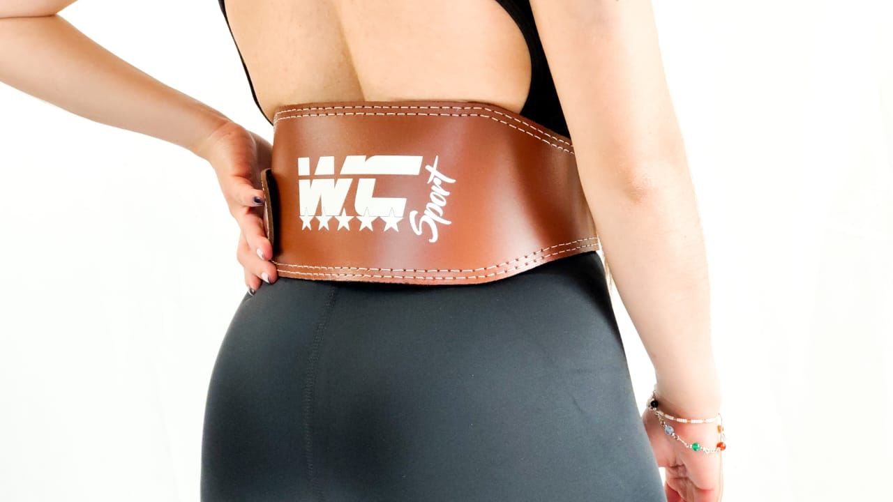 CINTURON EN CUERO WC SPORT + TULA GRATIS
