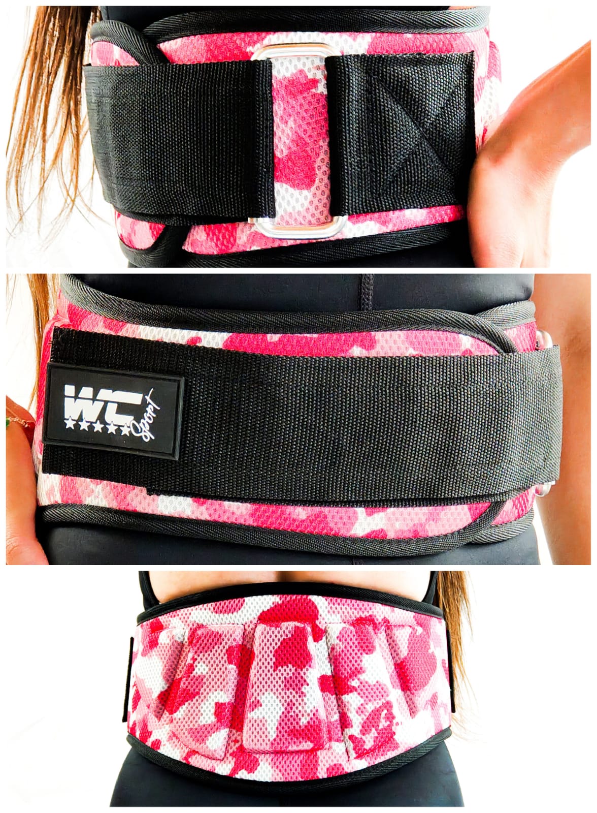 CINTURON CON AJUSTE EN VELCRO WC SPORT + TULA GRATIS