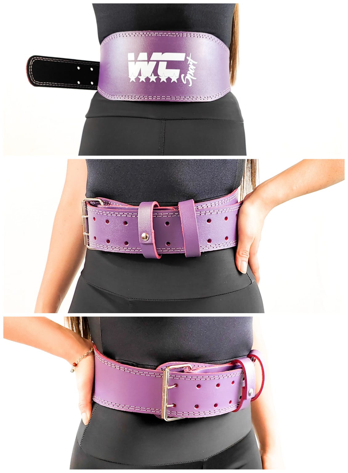 CINTURON EN CUERO WC SPORT + TULA GRATIS