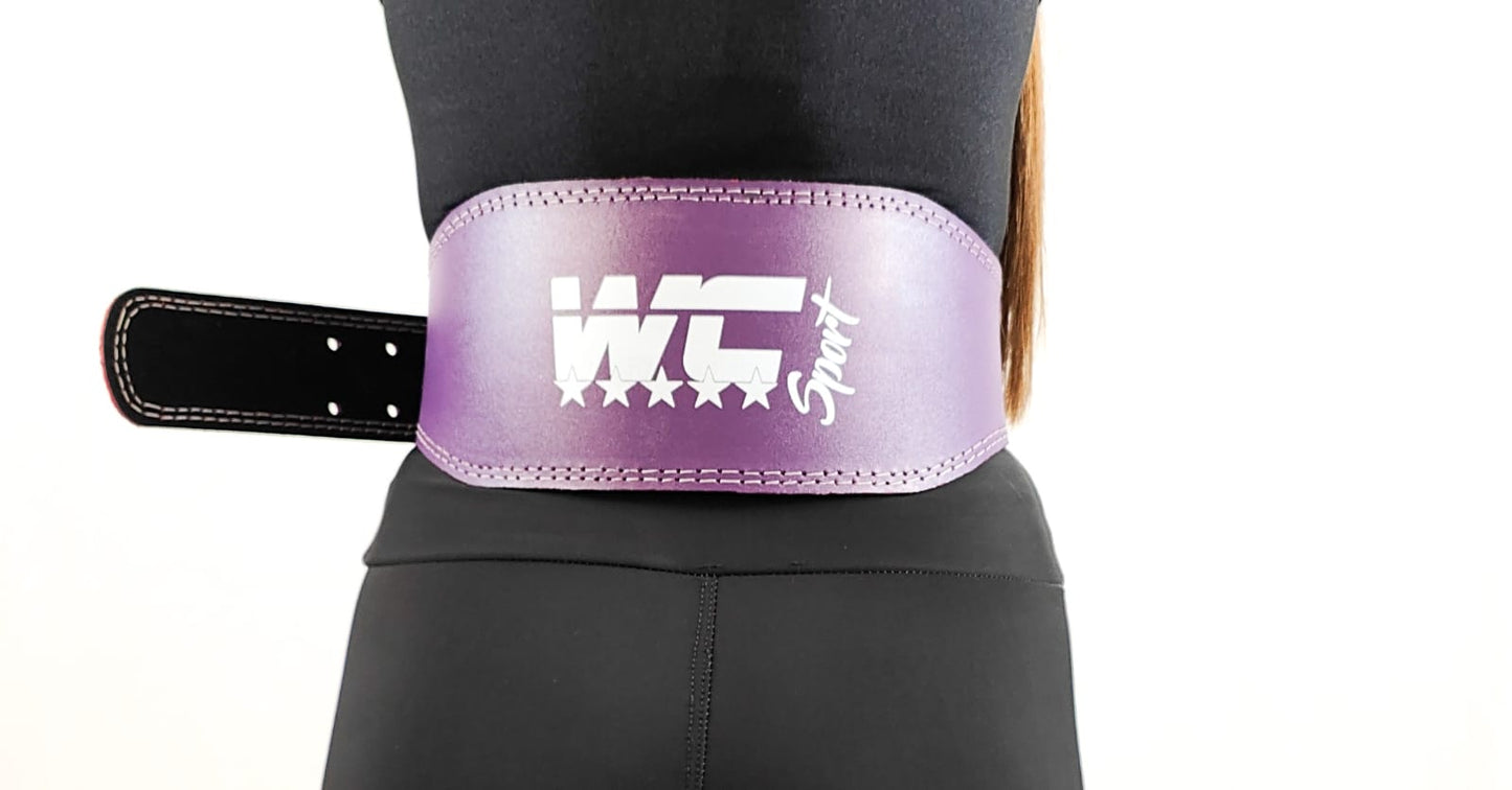 CINTURON EN CUERO WC SPORT + TULA GRATIS