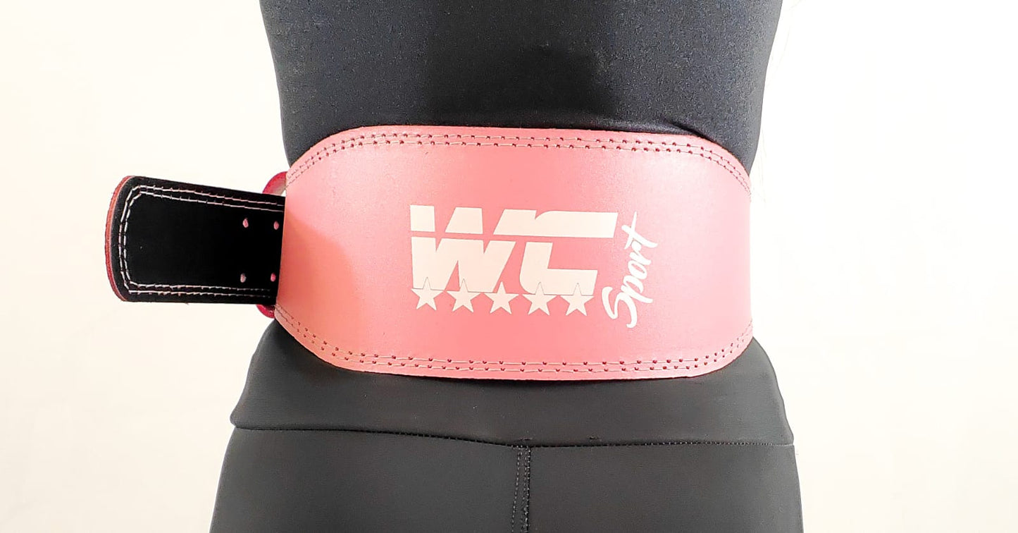 CINTURON EN CUERO WC SPORT + TULA GRATIS