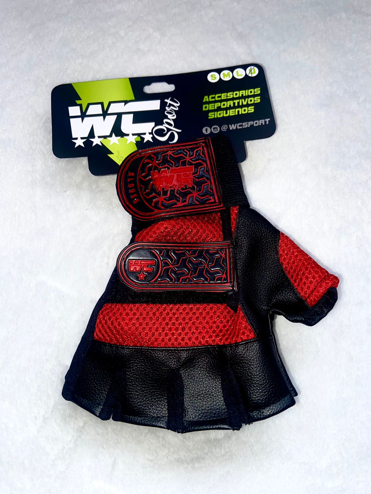 GUANTES CON MUÑEQUERA WC SPORT