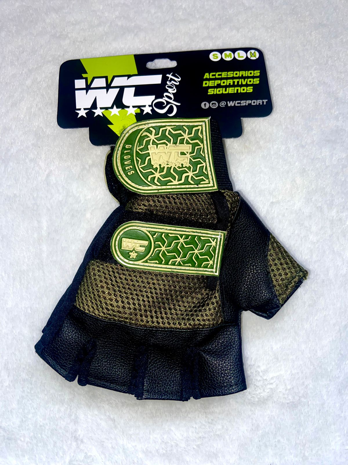 GUANTES CON MUÑEQUERA WC SPORT