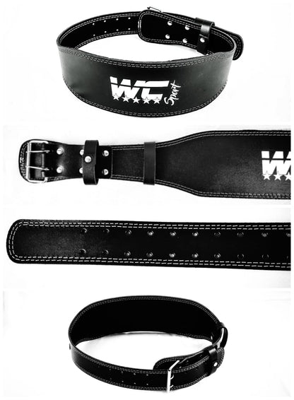 CINTURON EN CUERO WC SPORT + TULA GRATIS
